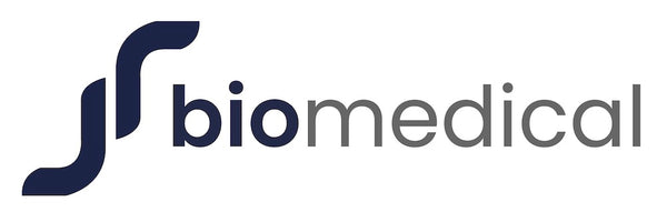 J R Biomedical Ltd logo in dark blue and dark grey on a white background